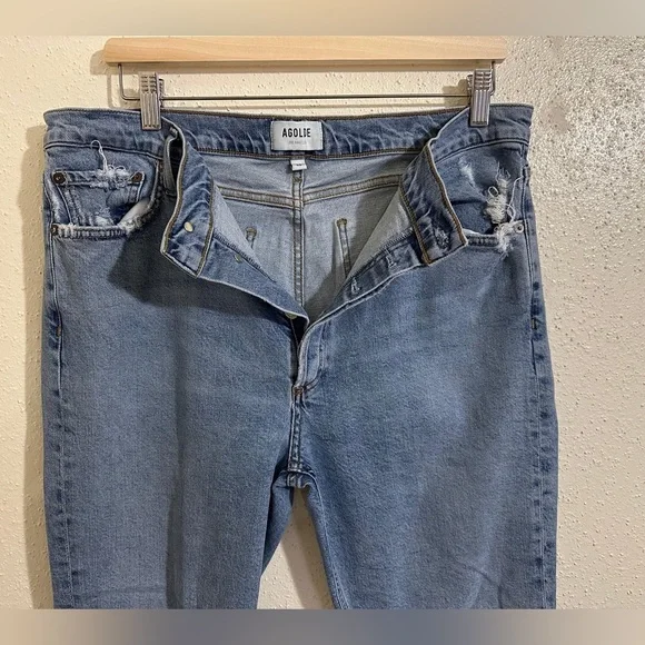 Agolde Nico High Rise Slim in Rooted Size 33 - Picture 3 of 11